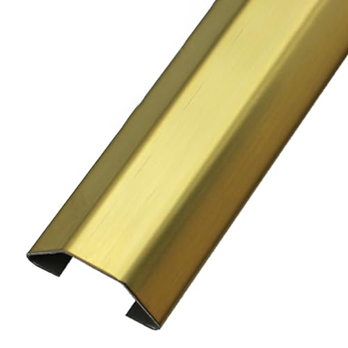 Kabelkanal, selbstklebend, selbstklebende Kabelabdeckung aus Edelstahl, Eckpackung mit 2 x 1 m, mehrfarbig, mehrere Größen (Pink, 5#)(Yellow,2.6#) von POTUBI