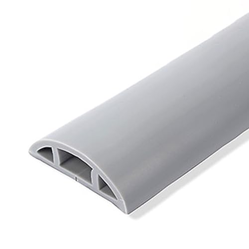Kabelkanal, selbstklebend, selbstklebender Kabel- und Drahtabdeckungskanal, mehrfarbig, mehrere Größen (rot, L2 m x B3 cm)(Grey,L10m*W3cm) von POTUBI