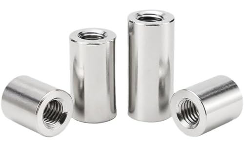 Lange runde Kupplungsmutter, runde Kupplungsmuttern aus Edelstahl 304 for Stangen und Bolzen, mehrere Größen (M12 * 16 * 40)(M20*30 * 60) von POTUBI