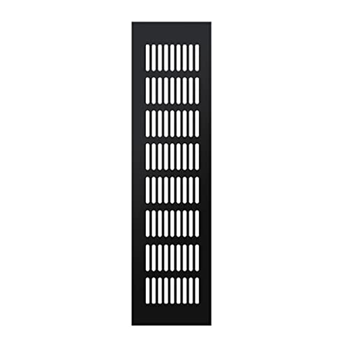 Lüftungsgitterabdeckung aus Metall, Lüftungsgitterabdeckung aus Aluminiumlegierung, atmungsaktives Netz for Schränke in mehreren Größen (80 x 150 mm)(80x80mm) von POTUBI