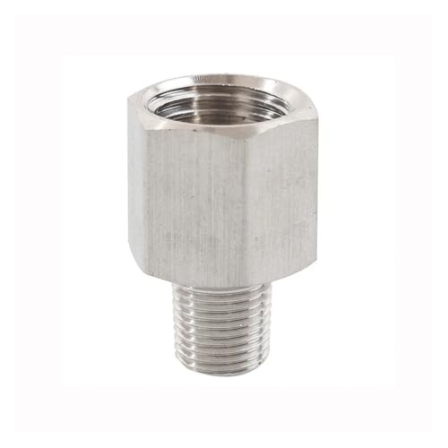 M6 M8 M10 M12 M14 M16 M18 M20 1/8" 1/4" 3/8" 1/2 "3/4" metrisches Außen-Innengewinde Edelstahl-Hochdruck-Rohrverschraubung RUAJOGYNVM (BSP1I2 bis M12x1,25)(BSP1I8 to M8x1) von POTUBI