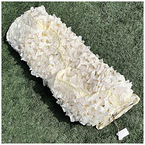 Outdoor-Schattennetz mit Ösenmarkise, Outdoor-Tarnnetz for Terrassen-/Pergola-/Gartendekoration, 2x4/3x6/4x5/5x8m Beige Schattennetzabdeckung (12x12m(39.4 * 39.4ft))(2x10m(6.6 * 32.8ft)) von POTUBI