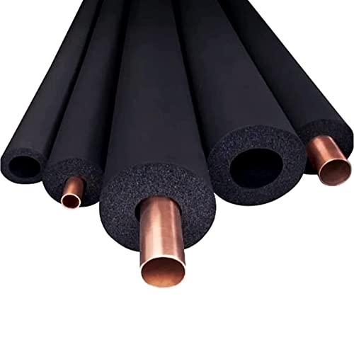 Rohrisolierungsschaumschlauch, Rohrisolierungsschaumschlauch Wärmeisolierung 10-110 mm x 20 mm x 2 m Schwarz(13mmx20mmx2m)(110mmx20mmx2m) von POTUBI