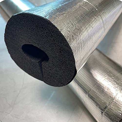 Rohrisolierungsschaumschlauch, selbstklebende Aluminiumfolien-Schaumrohrisolierungsrolle ID 22 120 mm Dicke 20 mm oder 30 mm (20 mm (0,78 Zoll), 22 mm (0,86 Zoll))(20mm(0.78in),34mm(1.34in)) von POTUBI