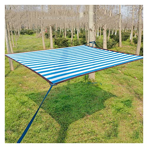 Schattennetz for den Außenbereich mit Ösenmarkise, Schattennetz for den Außenbereich mit Ösen, Sonnenschutz und atmungsaktivem Schattentuch, Schattennetze (10 x 10 m (33 x 33 Fuß))(2x4m(7 * 13ft)) von POTUBI