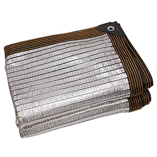 Schattennetz for den Außenbereich mit Ösenmarkise, Sichtschutznetz for Gartengewächshäuser for die Außenterrasse, leichtes und langlebiges Sonnensegel (2 x 3 m (7 x 10 Fuß))(1x2m(3 * 7ft)) von POTUBI