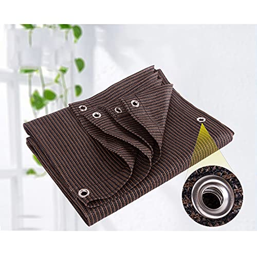 Schattennetz for den Außenbereich mit Ösenmarkise, Sonnenschutzsegel mit Ösen, winddichtes Schattennetz for den Außenbereich for Schutz von Pflanzen, Möbeln (3 x 5 m (10 x 16 Fuß))(1.5x2m(5 * 7ft)) von POTUBI