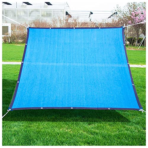 Schattennetz for den Außenbereich mit Ösenmarkise, strapazierfähiger, verdickter Sichtschutz for den Garten, Windschutznetz for den Außenbereich (2 x 6 m (7 x 20 Fuß))(4x10m(13 * 33ft)) von POTUBI