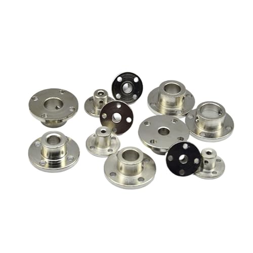 Starre Flanschführungskupplung, Starre Flanschkupplung Stahl Innendurchmesser 3-14 mm (A 14 mm) 2 Stück(A 11mm) von POTUBI