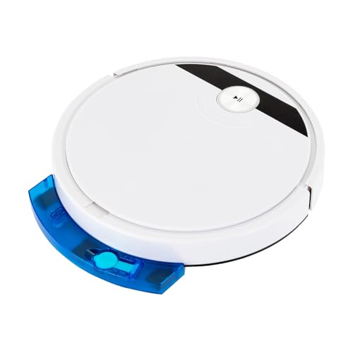 POTYYH 3 in 1 Staubsauger Roboter, Saugroboter mit Wischfunktion, Roboterstaubsauger mit Fernbedienung und APP Steuerung, 1800Pa Saugkraft, Intelligente Anti-Fall, für Teppich Tierhaare Hartböden POTYYH 3 in 1 Staubsauger Roboter, Saugroboter mit Wischfunktion, Roboterstaubsauger mit Fernbedienung und APP Steuerung, 1800Pa Saugkraft, Intelligente Anti-Fall, für Teppich Tierhaare Hartböden von POTYYH