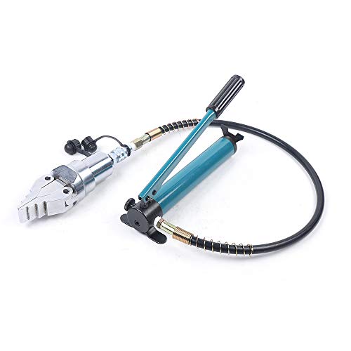 POTYYH 8T Hydraulische Flanschspreizer, Flansch Spreizer Spreader Trenner mit CP-180 Hydraulikpumpe, Max Expansion 35mm, für Hochbau, Energieversorgung, Brandschutz POTYYH 8T Hydraulische Flanschspreizer, Flansch Spreizer Spreader Trenner mit CP-180 Hydraulikpumpe, Max Expansion 35mm, für Hochbau, Energieversorgung, Brandschutz von POTYYH
