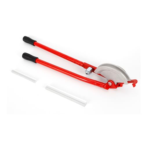 POTYYH Rohrbieger 15/22mm Rohrbiegezange Rohrbiegegerät Rohrbiegemaschine mit Rutschfester Griff Handrohrbieger 0-90 Grad Rohrbiegewerkzeug für Kupfer, Aluminium und Edelstahlrohre von POTYYH