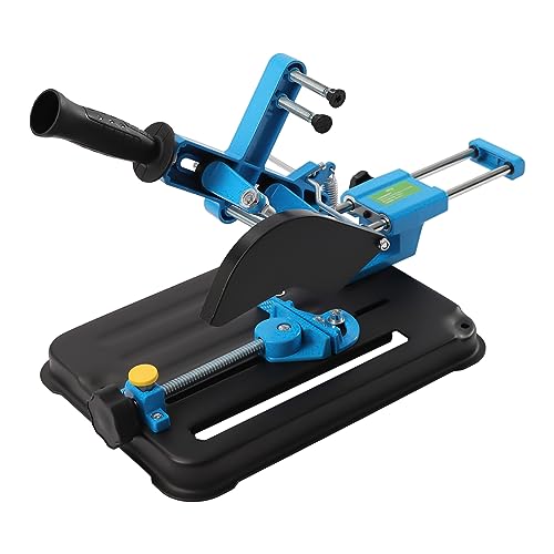 POTYYH Trennständer für Winkelschleifer, Winkelschleifer Halterung, 0-45° Winkelschleifer-Ständer für Trennscheiben mit Ø 115-125mm, Winkelschleifer-Zubehör POTYYH Trennständer für Winkelschleifer, Winkelschleifer Halterung, 0-45° Winkelschleifer-Ständer für Trennscheiben mit Ø 115-125mm, Winkelschleifer-Zubehör von POTYYH