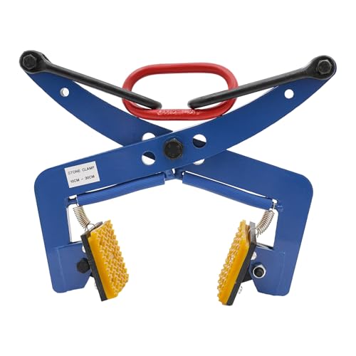 POTYYH Versetzzange Bordsteinzange 300kg Steinzange Steinheber Pflastersteinheber Randsteinheber Steinträger, Verstellbare Öffnung 10-30cm, zum Anheben und Transportieren von Stein POTYYH Versetzzange Bordsteinzange 300kg Steinzange Steinheber Pflastersteinheber Randsteinheber Steinträger, Verstellbare Öffnung 10-30cm, zum Anheben und Transportieren von Stein von POTYYH