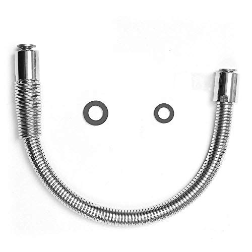 POUGEO Gastro Spül Ersatz Gastroschlauch for Küchenarmatur/Gastrobrause Handbrause/Spülbrause Pendelbrause - Inner Schlauch of PEX - Edelstahl Länge 50cm, 18 Zoll Schlauch POUGEO Gastro Spül Ersatz Gastroschlauch for Küchenarmatur/Gastrobrause Handbrause/Spülbrause Pendelbrause - Inner Schlauch of PEX - Edelstahl Länge 50cm, 18 Zoll Schlauch von POUGEO