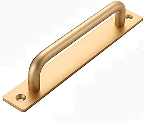 POUR Set Mit 8 Möbelgriffen, Zug- Und Drucktürgriffe Aus Aluminiumlegierung Mit Rückplatte, Geeignet Für Schranktüren, Schranktüren, Schubladen, Fenster Oder Schiebetüren,Gold,96MM,Friendly321 POUR Set Mit 8 Möbelgriffen, Zug- Und Drucktürgriffe Aus Aluminiumlegierung Mit Rückplatte, Geeignet Für Schranktüren, Schranktüren, Schubladen, Fenster Oder Schiebetüren,Gold,96MM,Friendly321 von POUR