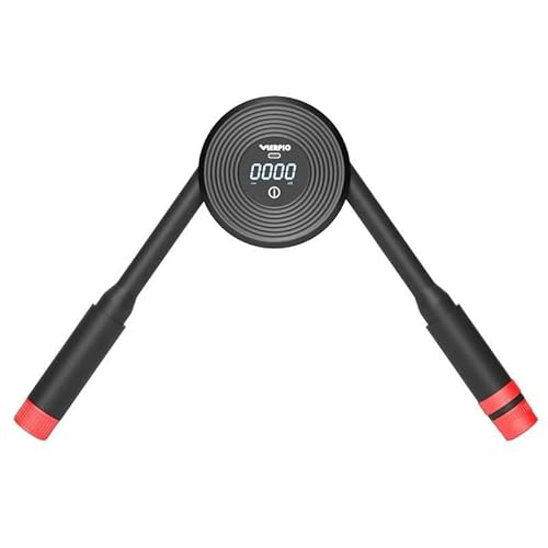 POVVFRTY Hydraulische Armstärke einstellbar Herren Home Intelligent Counting Brustmuskeltraining Fitnessgeräte Übung Arme schwarz von POVVFRTY