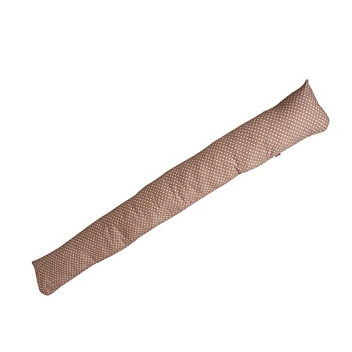 POWER INN Sleep DE Luxe Seitenschläferkissen ca. 30x200cm | bequemes Stützkissen, Lagerungskissen oder Schwangerschaftskissen | Waschbar bis 60°C | Stoff aus 100% Baumwolle (Beige) von POWER INN