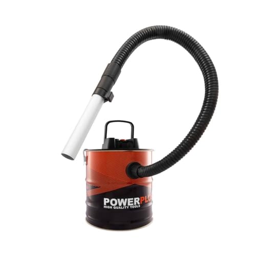 Powerplus Dual Power Akku Aschesauger POWDP6020-20V - 20L - Inkl. Blasfunktion und austauschbarem Filter - Geeignet für Kamin, Werkstatt, Grill und Ofen - excl. Akku und Ladergerät von POWERPLUS