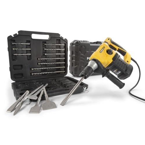POWER plus - POWX1199 - Bohrhammer - 1500W + 17acc von POWERPLUS