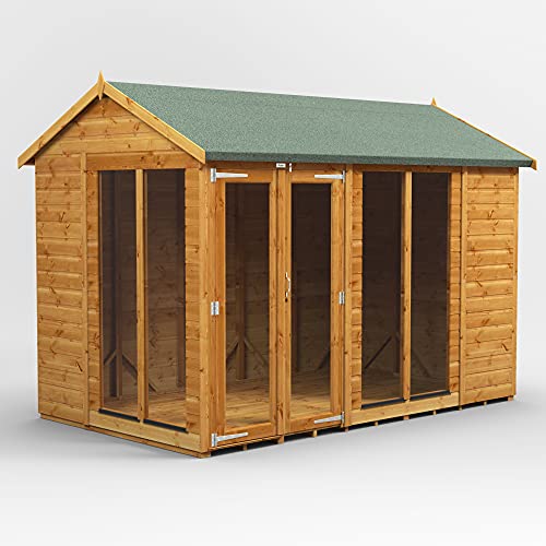 Power Schuppen für den Sommer, 25,4 x 15,2 cm, Spitzdach, Holz, Gartenhaus 25,4 x 15,2 cm von POWER