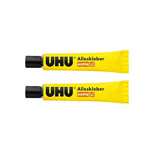 2 x UHU Alleskleber Extra 2 x 20g, tropffrei und sauber von POWERHAUS24