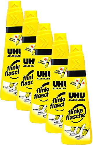 5 x UHU Alleskleber flinke flasche 90g von POWERHAUS24