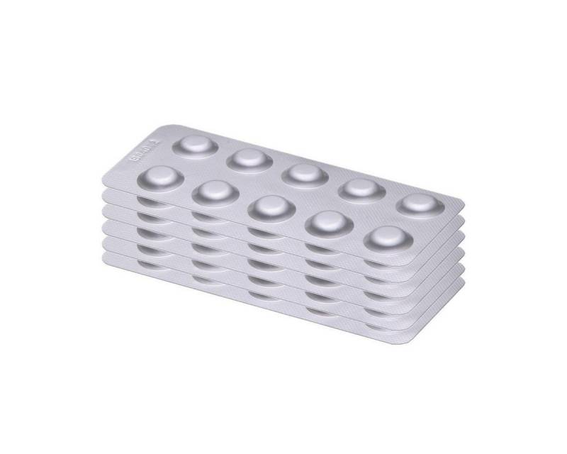 Keksdose POWERHAUS24 60 Rapid Testtabletten Aktivsauerstoff, Metal von POWERHAUS24