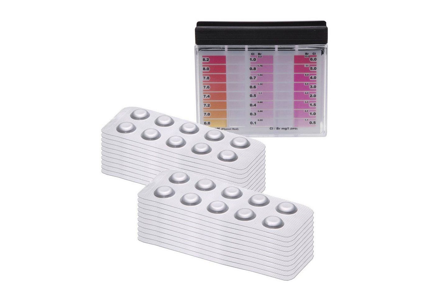 Keksdose POWERHAUS24 Premium Rapid Tester mit 200 Testtable, Metal Keksdose POWERHAUS24 Premium Rapid Tester mit 200 Testtable, Metal von POWERHAUS24
