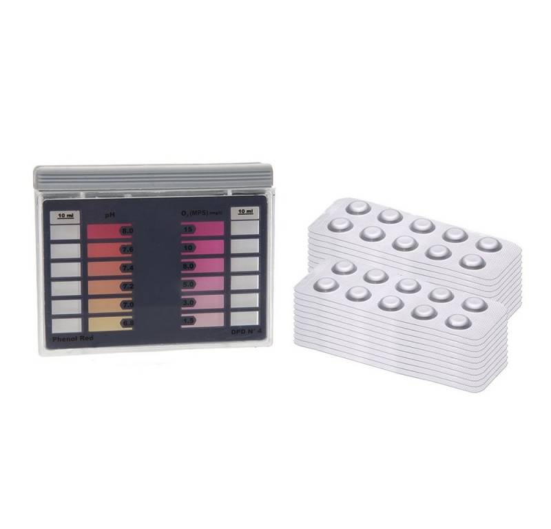 Keksdose POWERHAUS24 Rapid Tester mit 200 Testtabletten, Metal von POWERHAUS24
