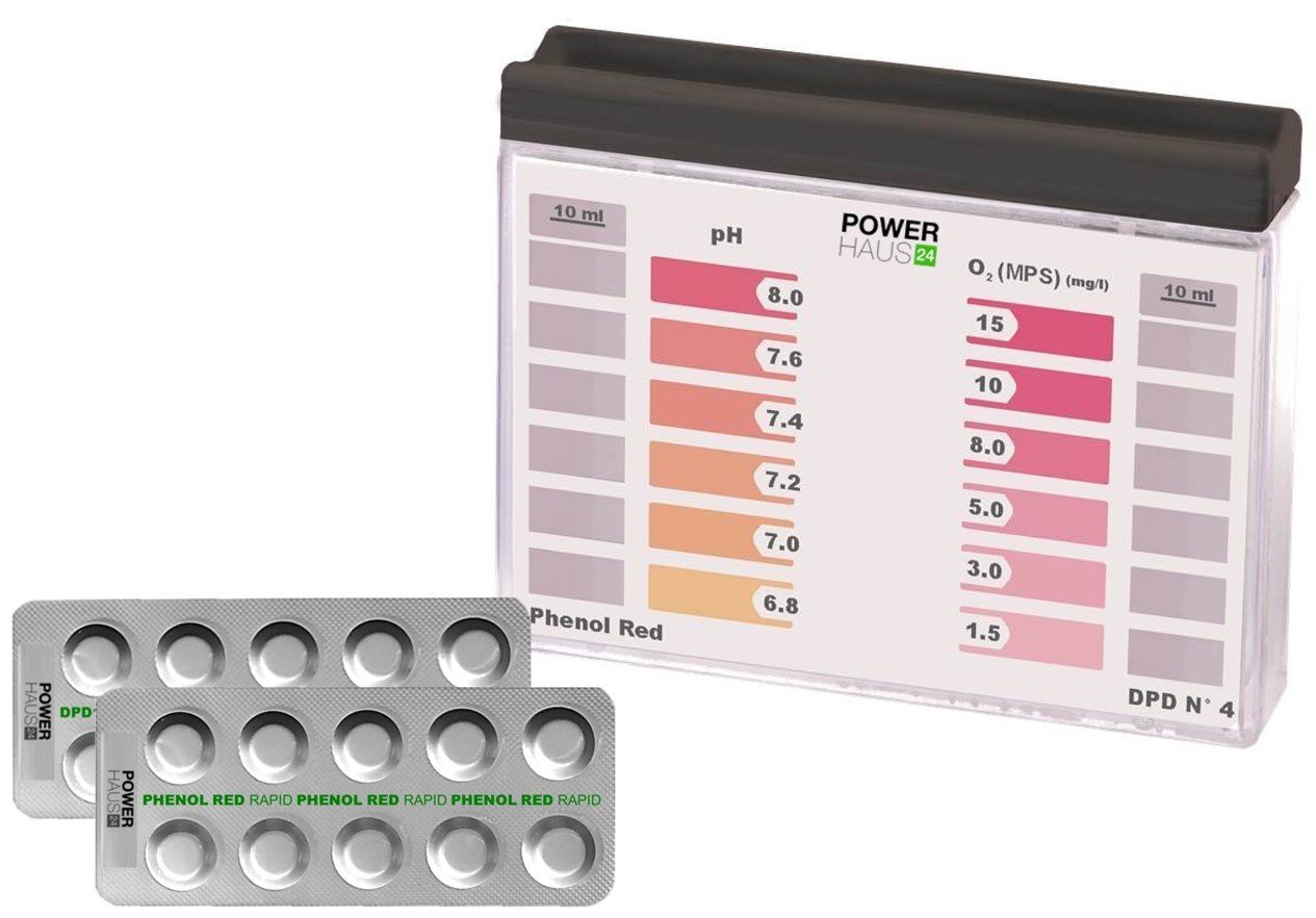 Keksdose POWERHAUS24 Tester mit 20 Rapid Testtabletten, Metal Keksdose POWERHAUS24 Tester mit 20 Rapid Testtabletten, Metal von POWERHAUS24