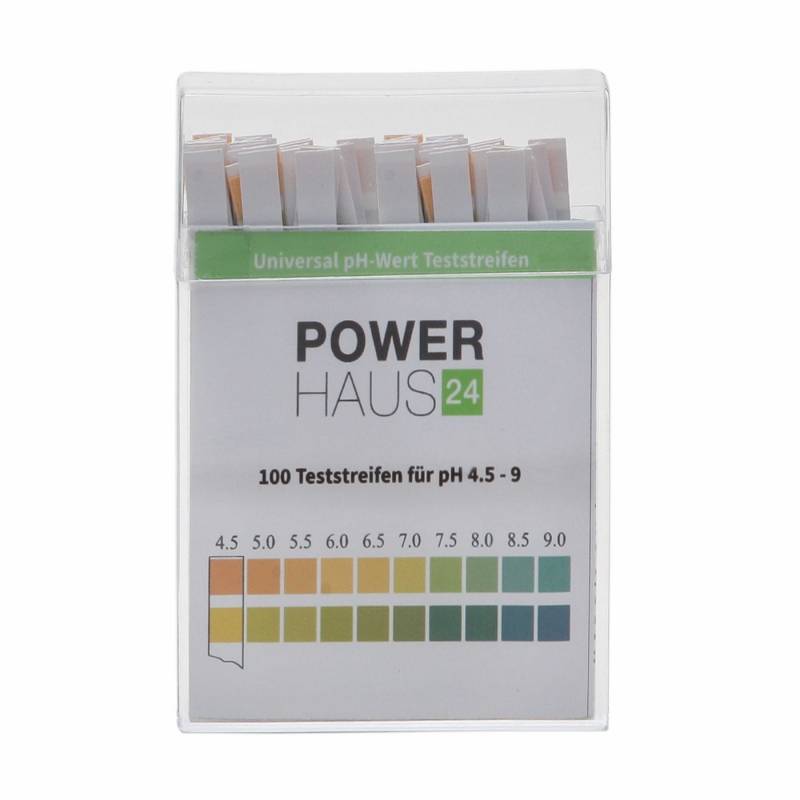 Keksdose POWERHAUS24 Urin & Speichel pH Teststreifen, Messb, Metal von POWERHAUS24