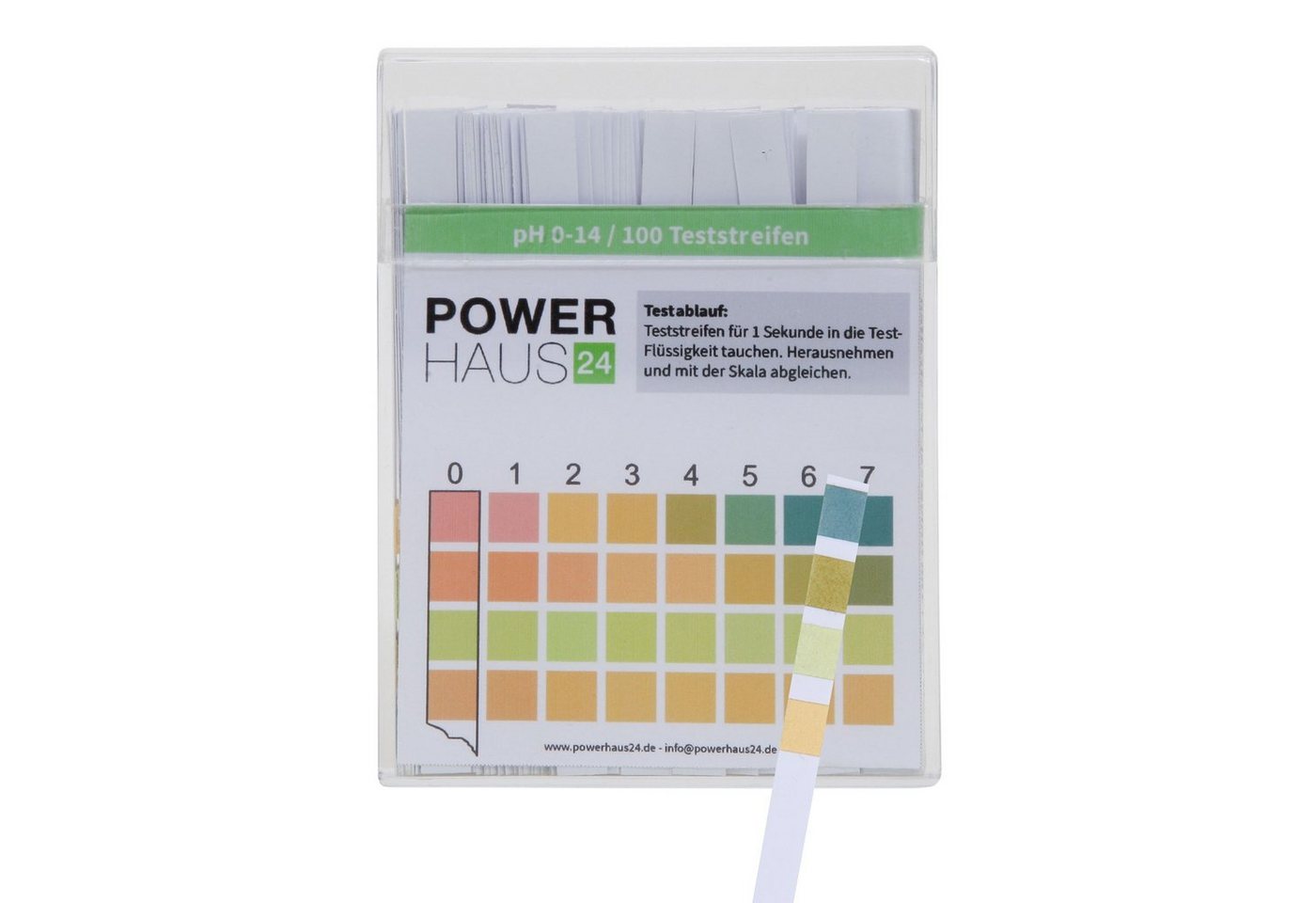 Keksdose POWERHAUS24 Wasser pH Teststreifen, Messbereich, Metal Keksdose POWERHAUS24 Wasser pH Teststreifen, Messbereich, Metal von POWERHAUS24