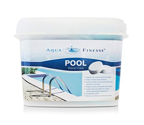 POWERHAUS24 AquaFinesse Pool Wasserpflege Tabletten, 30 Stück von POWERHAUS24