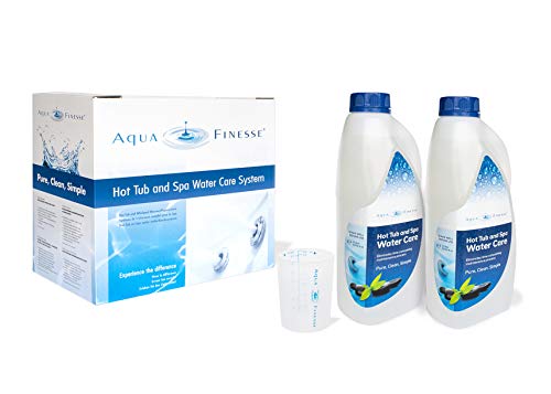 POWERHAUS24 AquaFinesse Whirlpool Wasserpflege-Set Alles-in-Einem-18 x Chlor Reinigungstabletten von POWERHAUS24