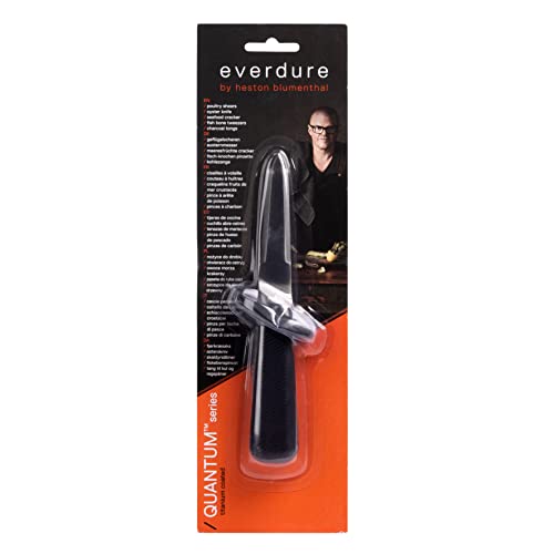 POWERHAUS24 Austernmesser Titan-versiegelt, aus der Quantum Serie by Heston Blumenthal, langlebig, robust, Gesamtlänge ca. 19 cm von POWERHAUS24