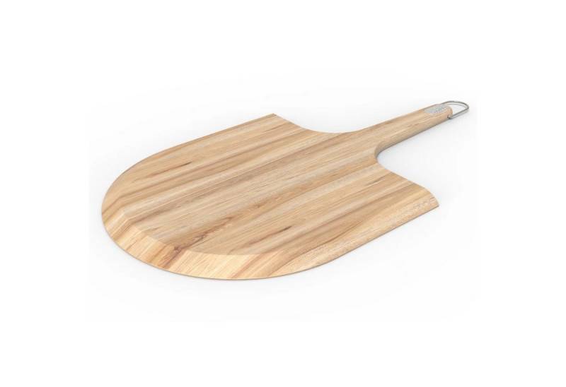 POWERHAUS24 Grillbesteck-Set Pizza-Schieber aus Holz, 30 cm, Servierbrett, (1 Stück, 1 tlg) von POWERHAUS24