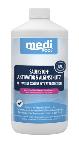 mediPOOL Sauerstoff Aktivator & Algenschutz 1 L von POWERHAUS24