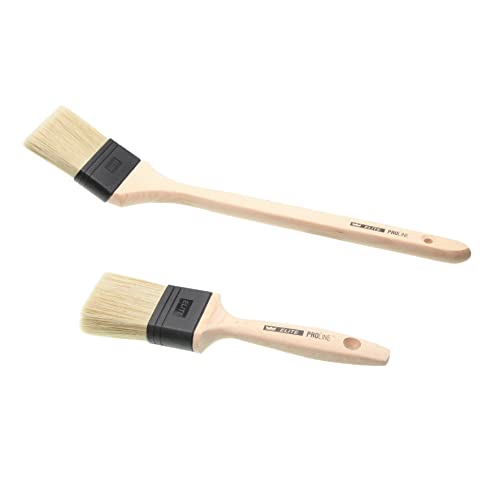 Profi Malerpinsel PROLINE Elite 2er Vorteils-Set Pinsel 60 mm breit & 70 mm breit mit langem Griff, Premium Qualität, 100% FSC-zertifiziertes Holz Profi Malerpinsel PROLINE Elite 2er Vorteils-Set Pinsel 60 mm breit & 70 mm breit mit langem Griff, Premium Qualität, 100% FSC-zertifiziertes Holz von POWERHAUS24
