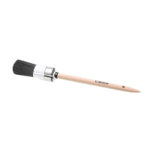 Runder Profi Lackpinsel Elite, Größe 6, Pinsel Ø ca. 3 cm, 100% FSC zertifiziertes Holz Runder Profi Lackpinsel Elite, Größe 6, Pinsel Ø ca. 3 cm, 100% FSC zertifiziertes Holz von POWERHAUS24