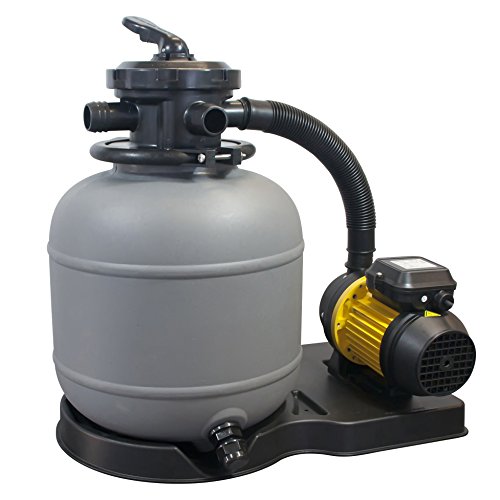 mediPOOL Sandfilteranlage SF122 3.000 Liter pro Stunde Leistung - für Schwimmbäder von POWERHAUS24