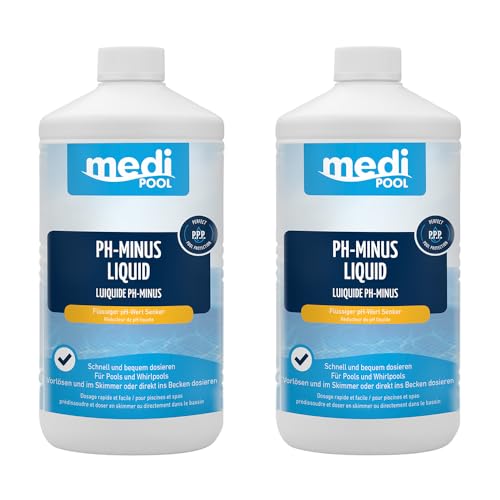 mediPOOL pH-Minus flüssig 2X 1 L mediPOOL pH-Minus flüssig 2X 1 L von POWERHAUS24