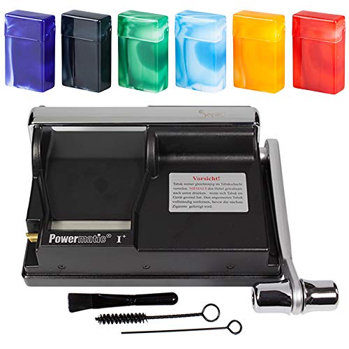 Powermatic 1 Plus ELITE neueste Edition SEPILO inkl. 6x 85mm 20er Zigarettenbox Zigarettenstopfmaschine der Extraklasse I Zigarettenstopfer Zigarettenmaschine Zigarettenfertiger Powermatic 1 Plus ELITE neueste Edition SEPILO inkl. 6x 85mm 20er Zigarettenbox Zigarettenstopfmaschine der Extraklasse I Zigarettenstopfer Zigarettenmaschine Zigarettenfertiger von POWERMATIC / SEPILO