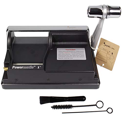 Sepilo Powermatic 1 Plus Elite neueste Edition Zigarettenstopfmaschine der Extraklasse I Zigarettenstopfer Zigarettenmaschine Zigarettenfertiger von Sepilo