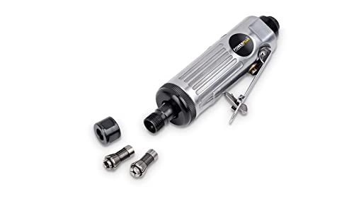 PowerPlus POWAIR0011 Druckluft Stabschleifer gerade im Set 16 Teile im Koffer von POWERPLUS