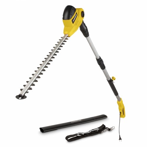 Powerplus Elektrische-Teleskop-Heckenschere POWXG2044 - mit 550 W, 550 mm Klinge und 24 mm Abstand, mit Teleskopgriff, Gartenwerkzeug, Gartenschere zum Schneiden von Büschen, Hecken und Pflanzen Powerplus Elektrische-Teleskop-Heckenschere POWXG2044 - mit 550 W, 550 mm Klinge und 24 mm Abstand, mit Teleskopgriff, Gartenwerkzeug, Gartenschere zum Schneiden von Büschen, Hecken und Pflanzen von POWERPLUS
