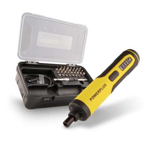 Powerplus Akkuschrauber POWX00420 - Akku Schraubendreher mit 250 U/min Drehgeschwindigkeit, 4 Nm Drehmoment, mit USB-Kabel - Akku Schrauber Schraubenzieher Powerplus Akkuschrauber POWX00420 - Akku Schraubendreher mit 250 U/min Drehgeschwindigkeit, 4 Nm Drehmoment, mit USB-Kabel - Akku Schrauber Schraubenzieher von POWERPLUS