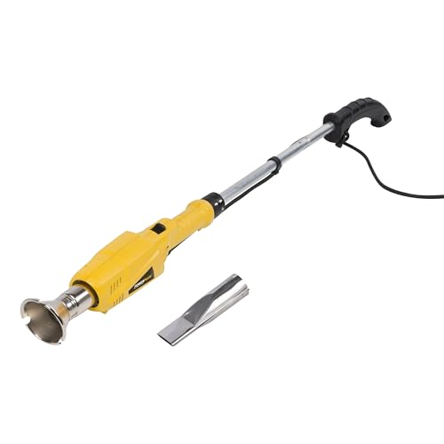 Powerplus elektrischer Unkrautstecher POWXG6611 - mit Hitze Unkrautentferner 2000W, 115 cm lang und 600° C, 2 in 1 Unkrautstecher & Grillanzünder, Gartengeräte zur Unkrautvernichtung von POWERPLUS
