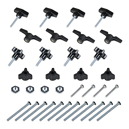 POWERTEC 71130 Pro-Serie Holzbearbeitungsvorrichtungen und Beschläge Hardware-Kit | 36-teiliges Set POWERTEC 71130 Pro-Serie Holzbearbeitungsvorrichtungen und Beschläge Hardware-Kit | 36-teiliges Set von POWERTEC