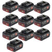 10 STüCK Akku für Bosch 18V 5,0Ah Lithium-Ionen Akku Kompatibel mit Bosch Professional gba gsr gsb 18VE-2-LI, BAT609G BAT609, BAT618, BAT618G, 10 STüCK Akku für Bosch 18V 5,0Ah Lithium-Ionen Akku Kompatibel mit Bosch Professional gba gsr gsb 18VE-2-LI, BAT609G BAT609, BAT618, BAT618G, von POWERWINGS